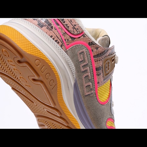 Authentic Gucci ultra pace multicolored sneaker - Picture 6 of 7